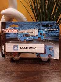 Majorette MAN TGX+40ft Container Logistic Maersk TIR kontener naczepa