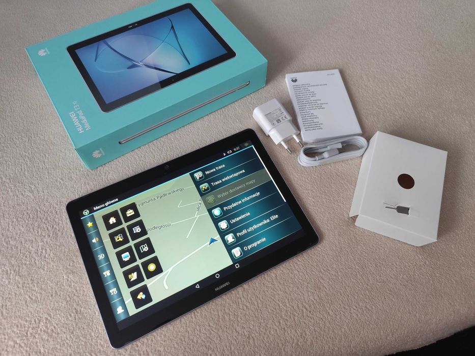 Tablet Nawigacja Huawei Mediapad T3 10.0 2/32 LTE + Igo, Sygic, TomTom