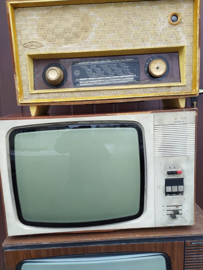 Telewizory radio antyki