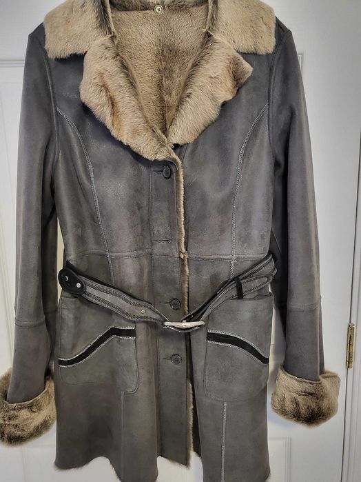 OCHNIK kożuch damski naturalny