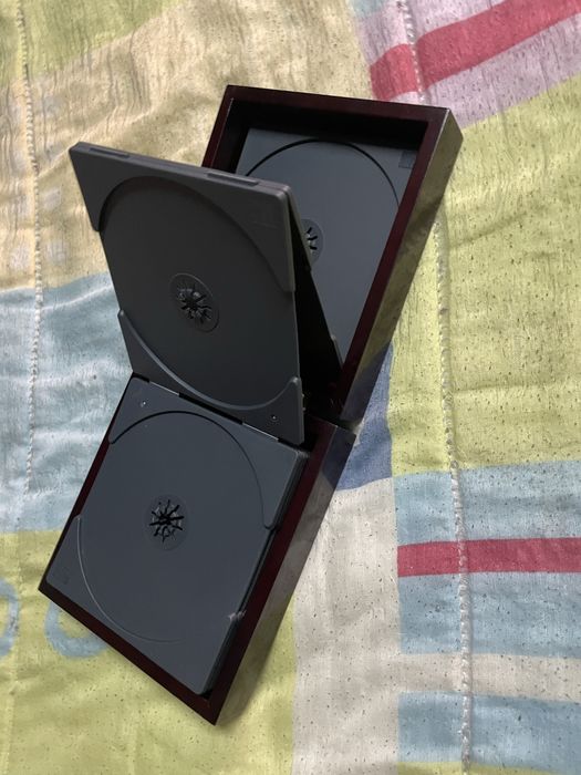 Caixa para guardar dvds