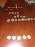 Moedas e notas  antigas