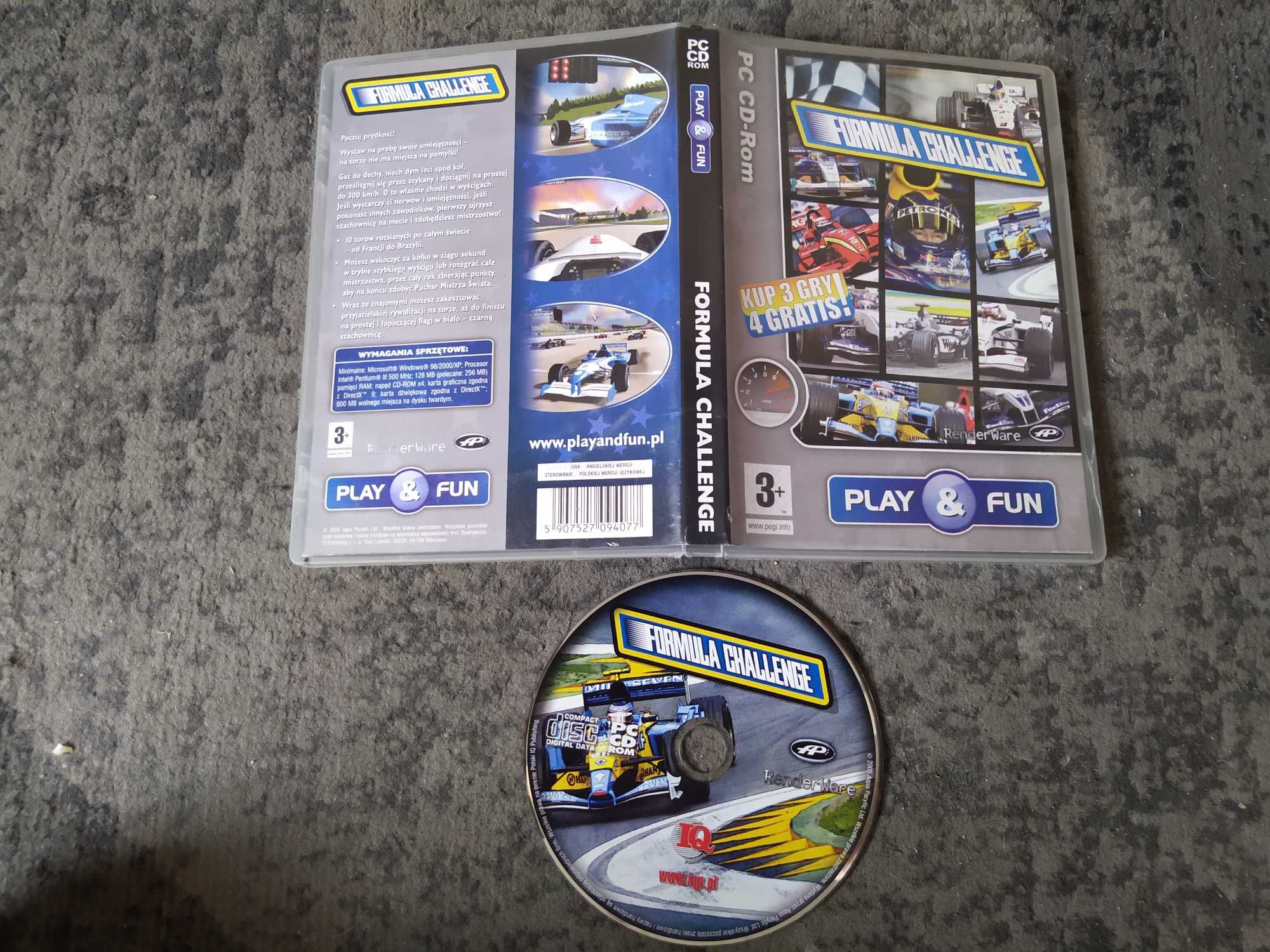 Formula Challenge PC CD