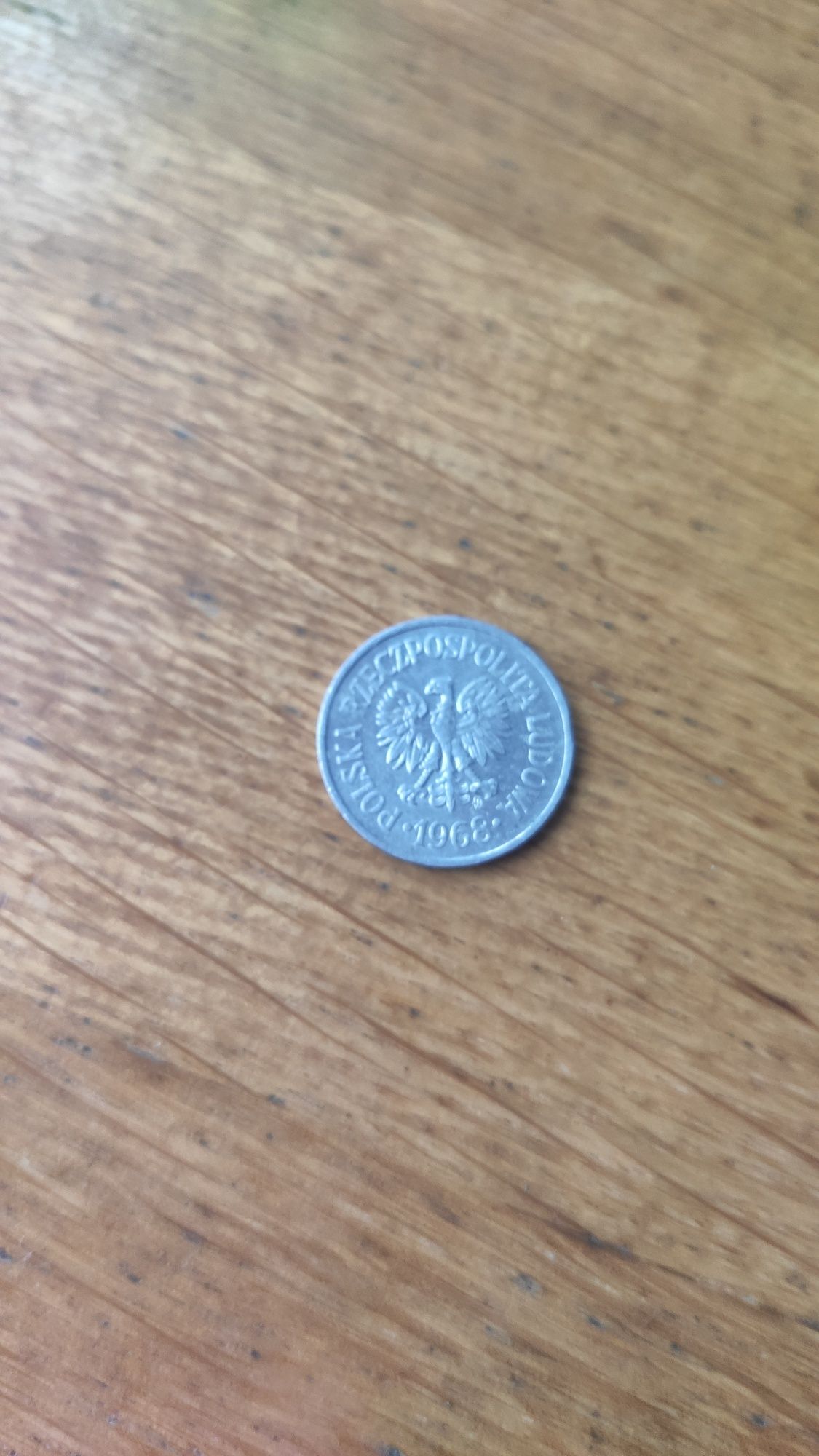 Moneta 10 groszy 1968 rok PRL