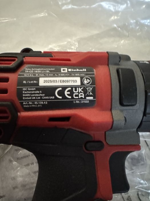Wiertarko Wkretarka Udarowa Einhell TP-CD 18/60 Li-i BL Solo