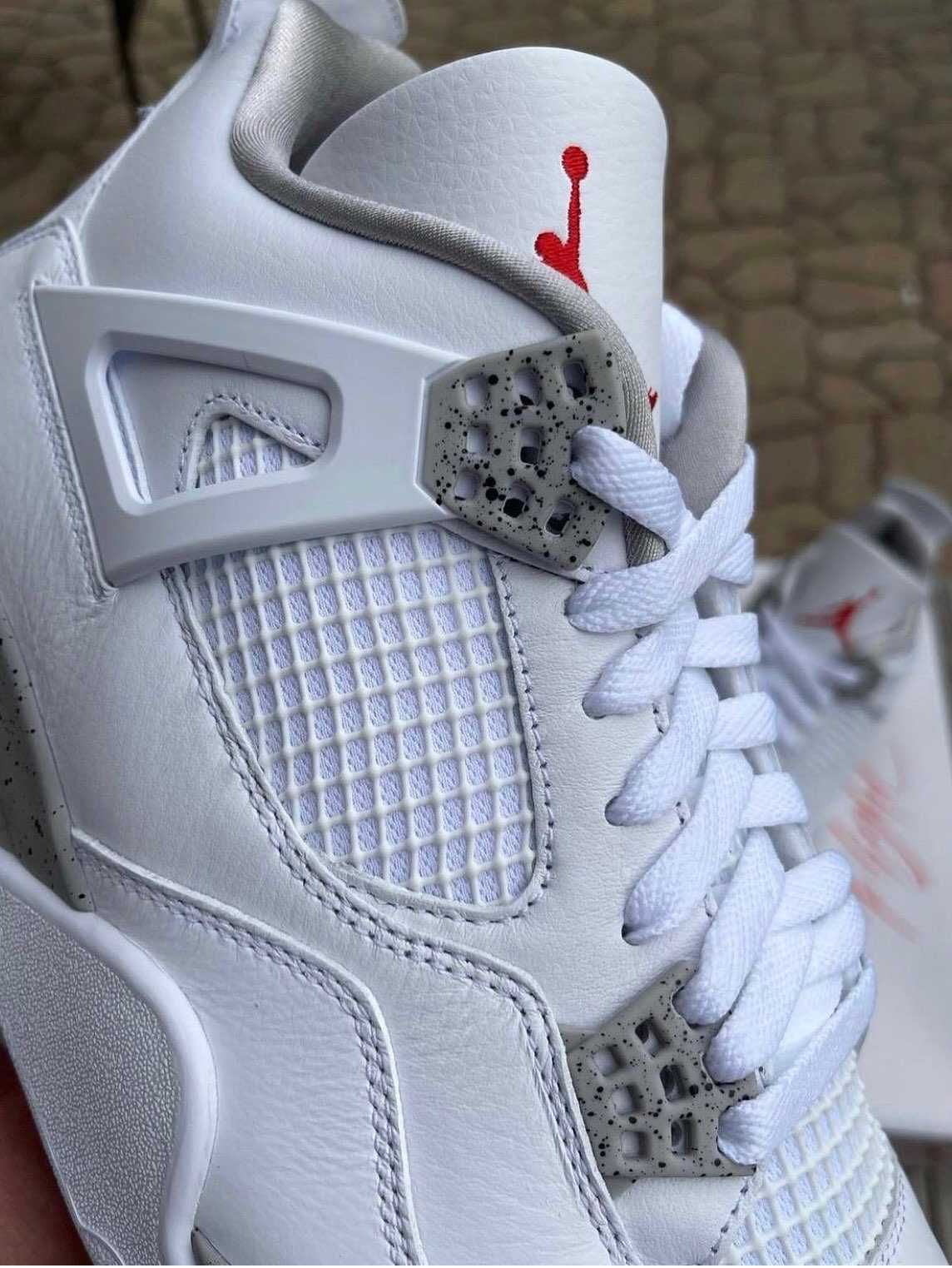 "Buty męskie Jordan 4 Retro" Oreo Biały Roz 39