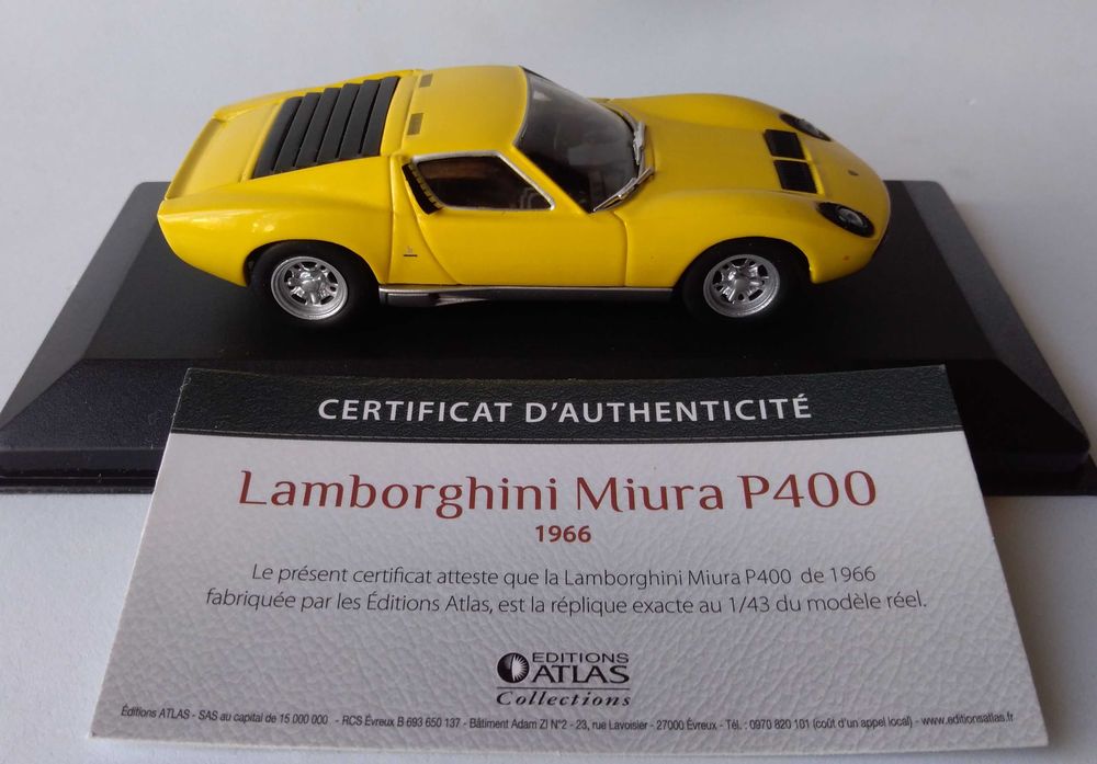 Lamborghini Miura P400 de 1966