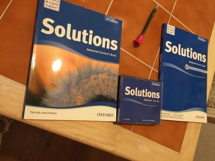 Solutions Advanced 2-nd Edition. Student s and Teacher s Books. 3 CDs