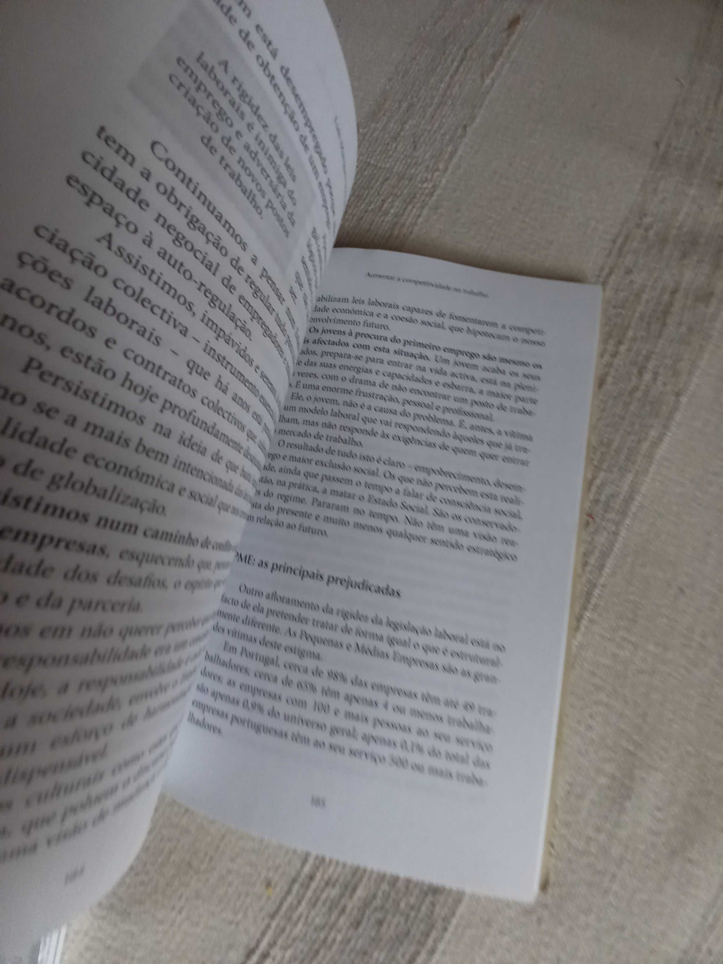 livro de Luis Marques Mendes candidato à Presidência da República