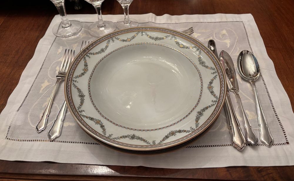 Serviço De Jantar Em Porcelana Da Vista Alegre - "Kerstin"