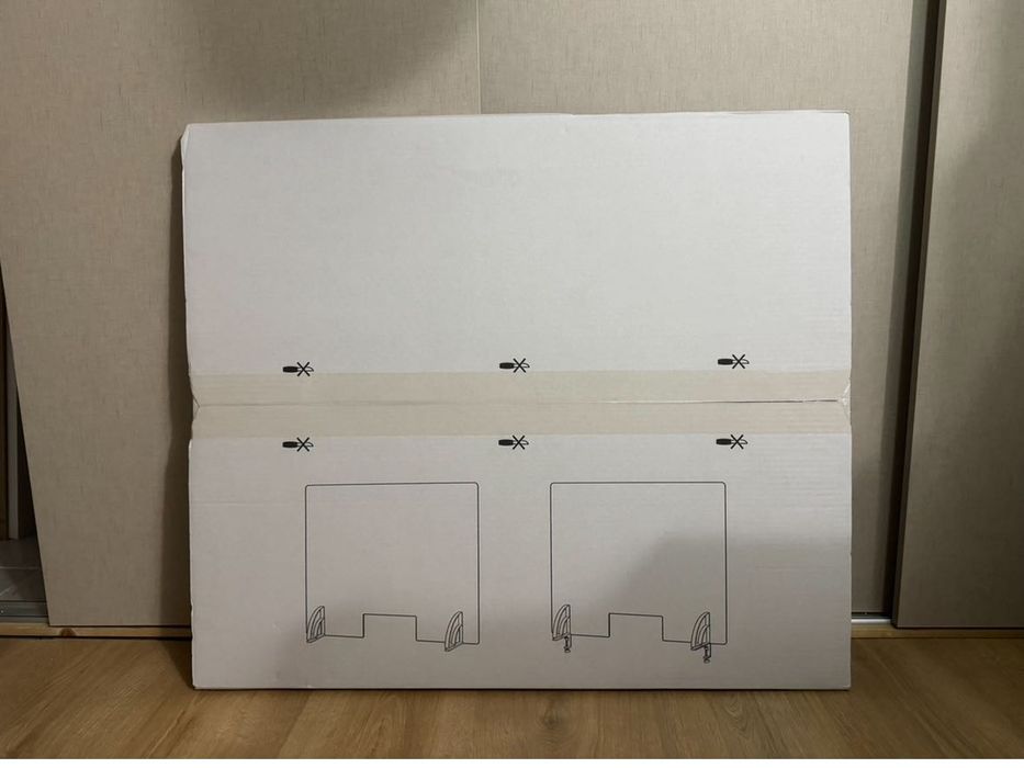 NOVAS Divisórias acrílicas ikea Anfallszon