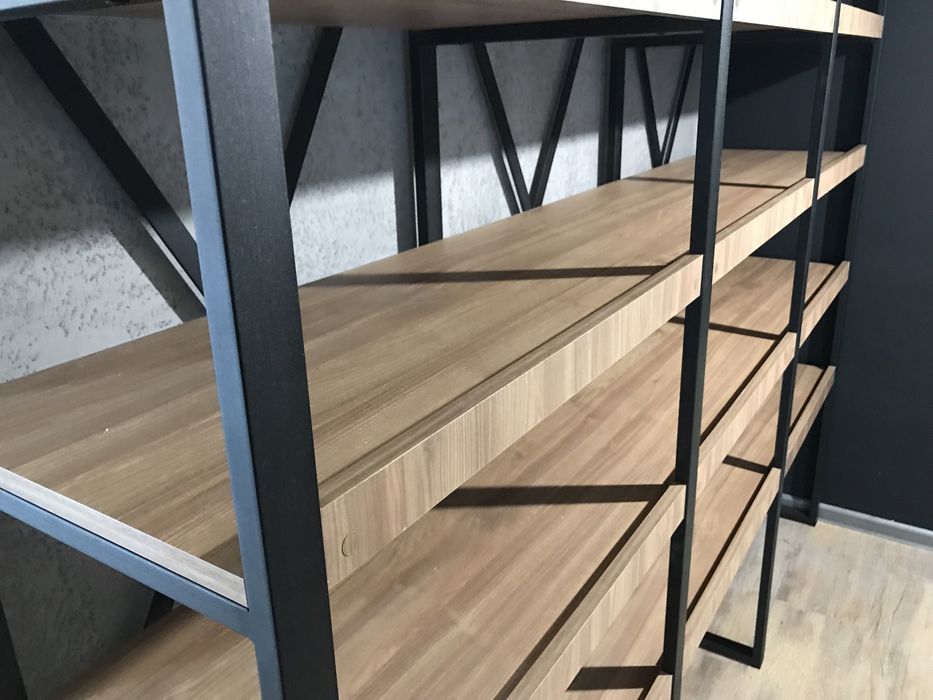 Стелажі/полки/стійки/лофт меблі від виробника