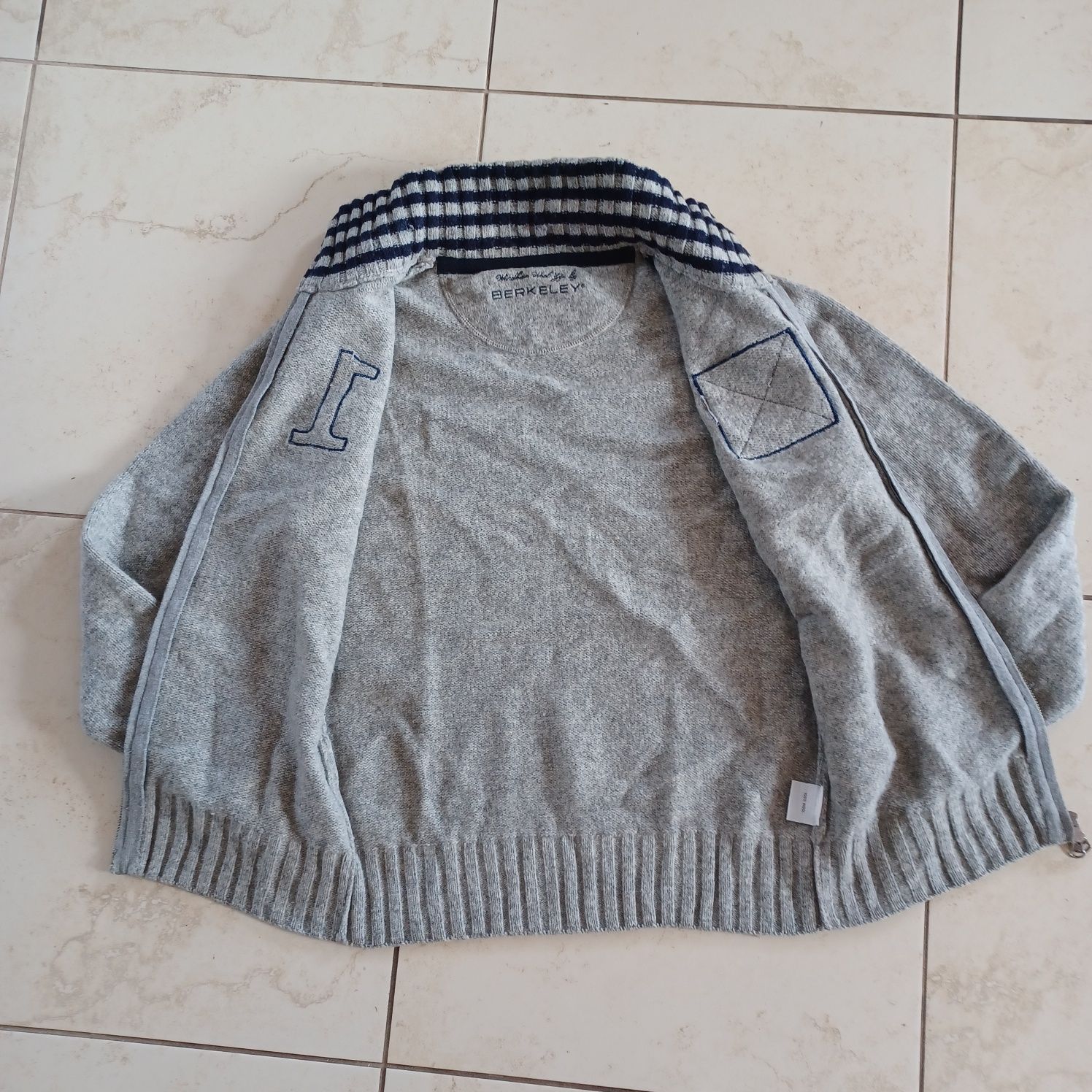 Sweter prestiżowej firmy Berceley 100% wełny M