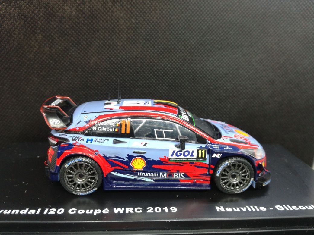 N.33 Promoção Rally Conjunto 2 miniaturas 1/43 novas WRC