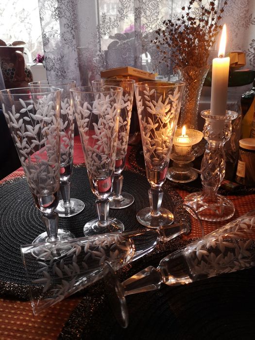 Фужери Весна шампанки