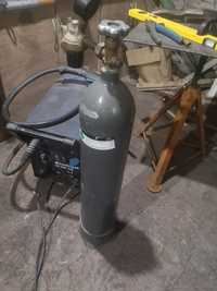 Migomat półautomat gaz co2 Einhell BT-GW 150 razem z butlą