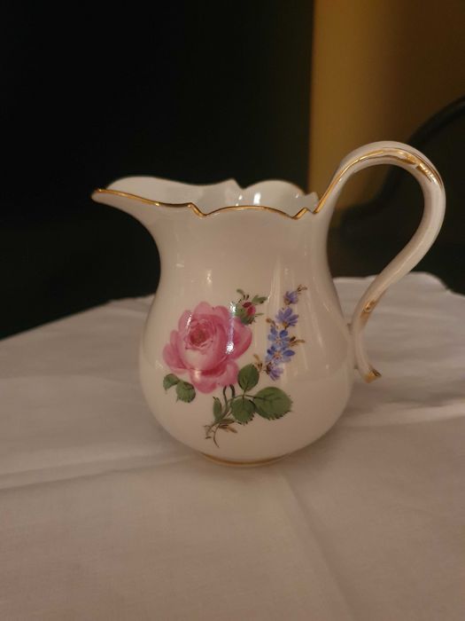 Miśnia,mlecznik-dzbanuszek duży,wzór kwiatowy