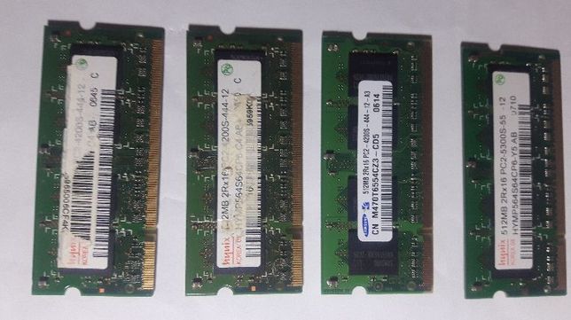 Pamięć DDR2 do laptopa 512 MB