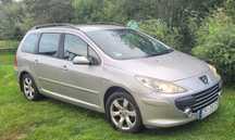 Peugeot 307; benzyna + gaz - 2007 r.