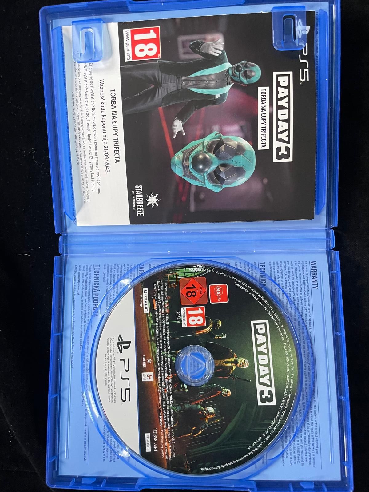PayDay 3 PL po polsku Gra na PS5 w BDB stanie Day One Edition