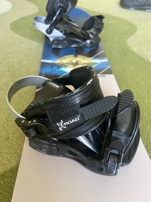 Сноуборд Crazy Creek 158 см. з кріпленням X-Road, ботінки Salomon р.42