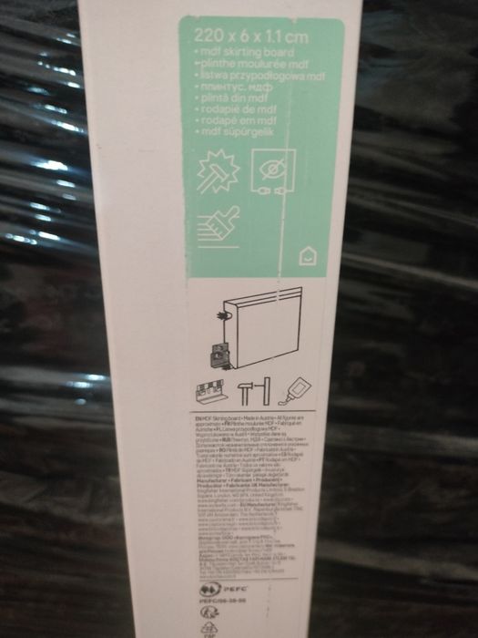 Listwy przypodłogowe MDF