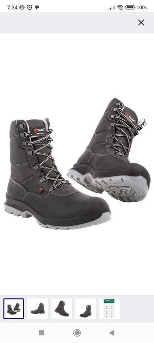Робочі зимові черевики 40 розмір