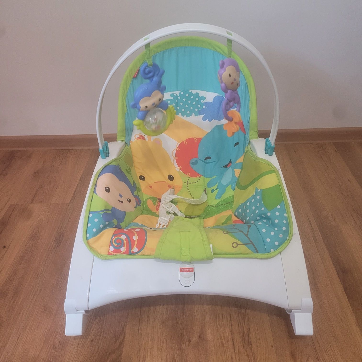 Leżaczek bujaczek krzesełko Fisher price