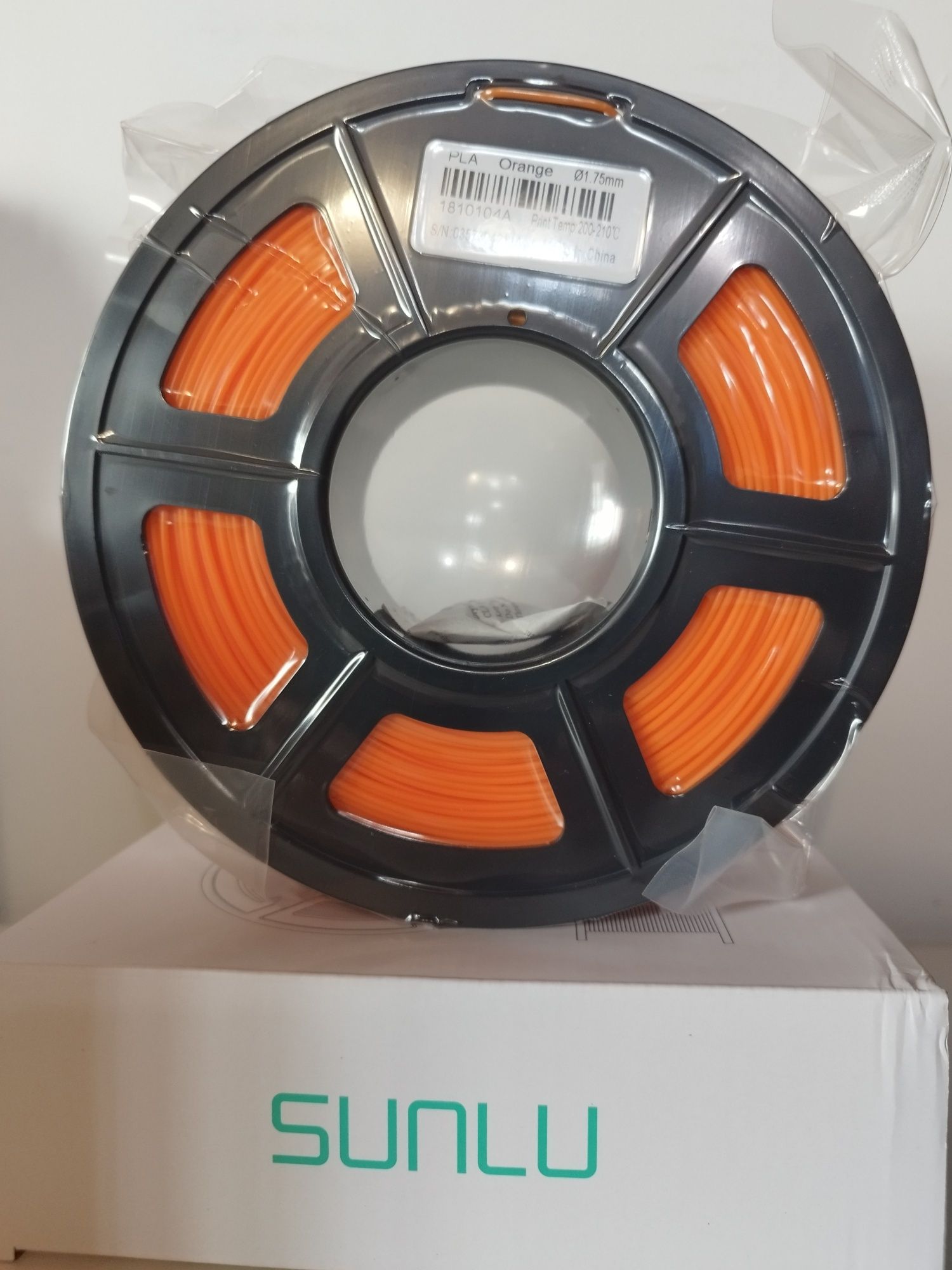 Filamento PLA 1.75mm para impressora 3D. Bobine de 1kg. Varias cores.