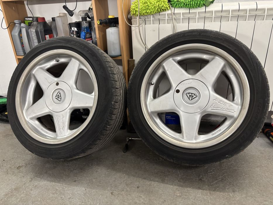 Alufelgi Azev 17” 8,5J letnie opony 5x110