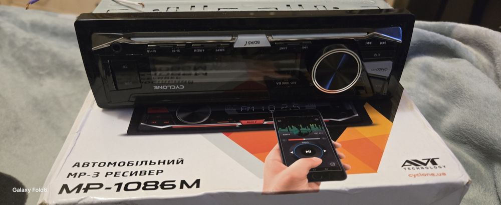 автомобильная магнитола Cyclone MP-1086 BA. Это бездисковый MP3-проигр