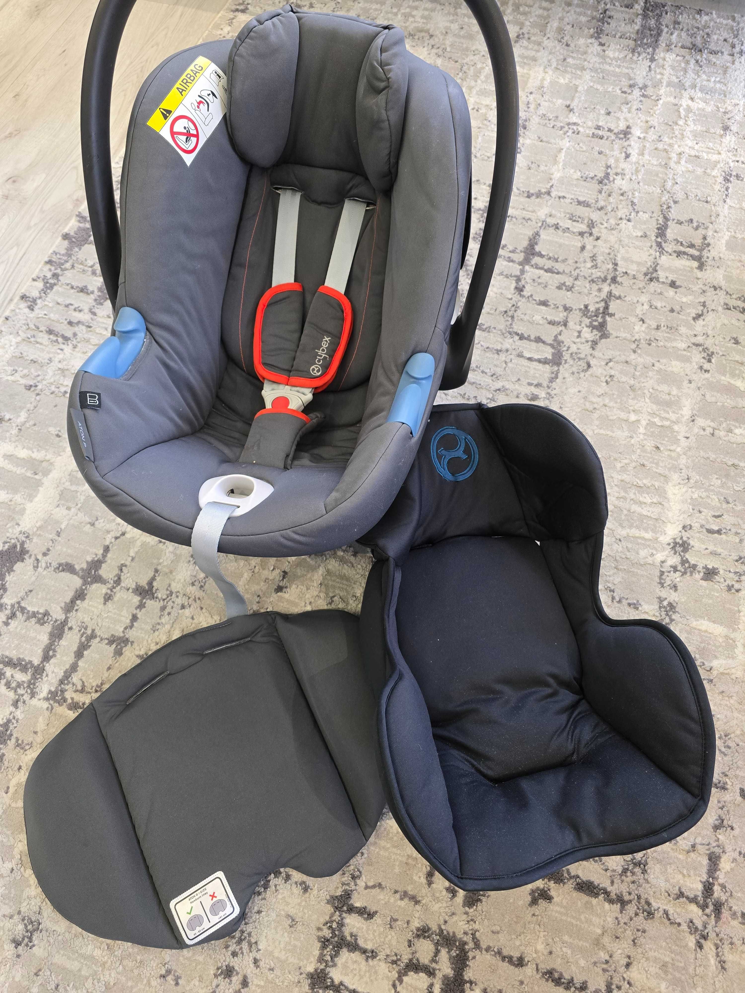Cybex Balios S Lux 3w1 (gondola, nosidełko, spacerówka) -real photo-