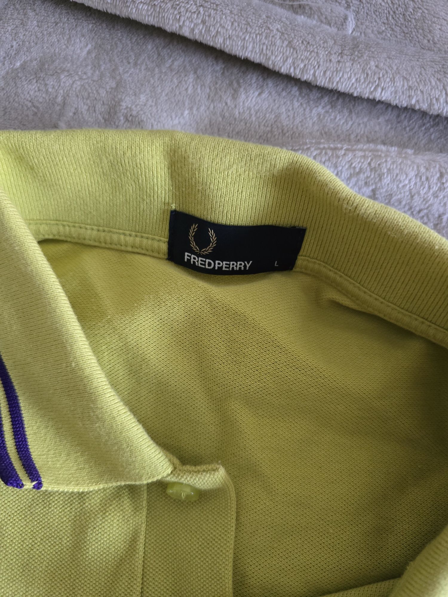 Polo Fred Perry Tamanho L l