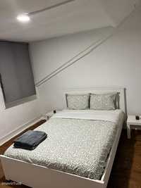 680384 - Quarto com cama de casal em apartamento com 5 quartos