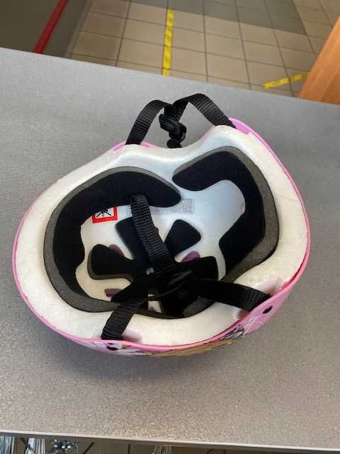 Kask dziecięcy KID ZAMO na rolki, deskorolkę, rower różowy