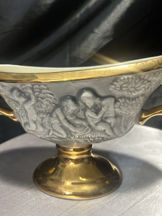 Waza dekoracyjna Ceramica Le Torri – Włochy – klasyczny styl antyczny