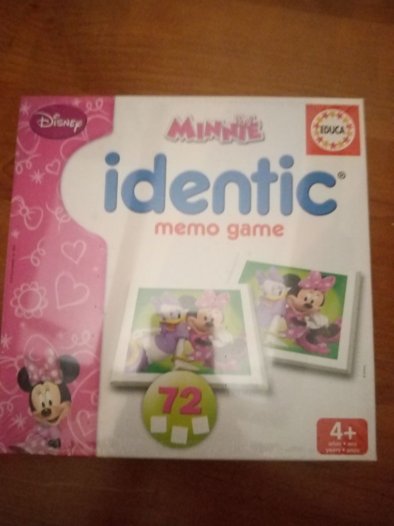 Jogo memória minnie