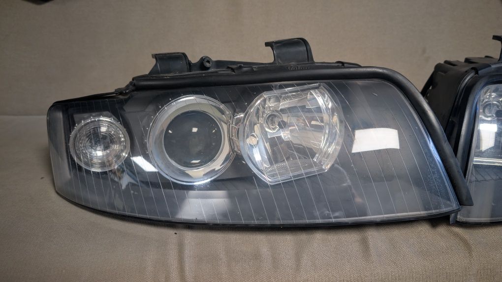 Lampy przednie bixenon audi a4 b6 zabezpieczone ppf.