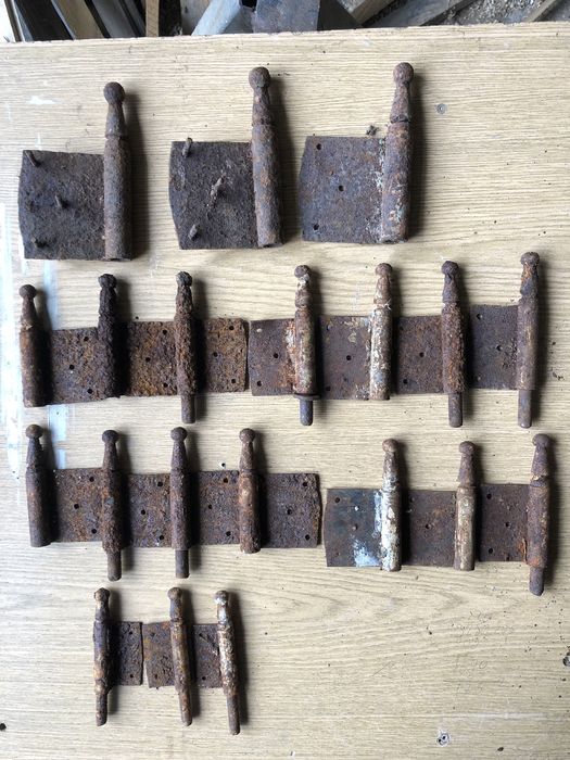 Zawiasy do drzwi stare antyki