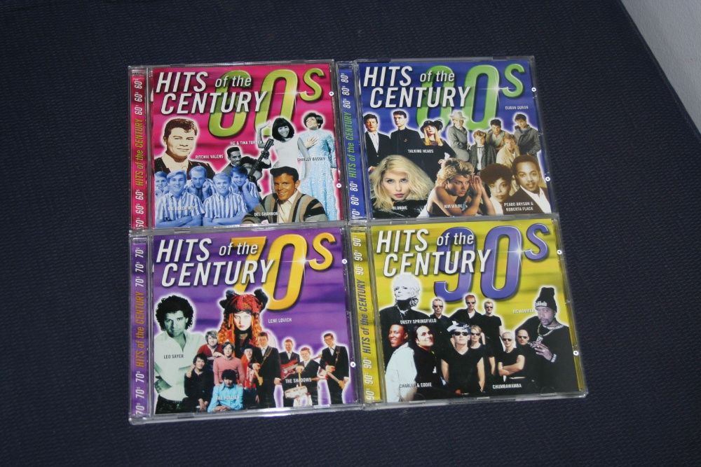 4 CD - Hits Of The Century - Pop - Rock - Slow - Oldies 60s 70s 80s 90