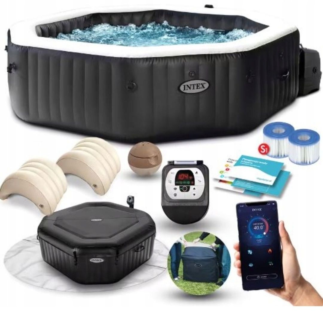 Dmuchane SPA z hydromasażem