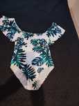 Strój kąpielowy plażowy L XL 42 hiszpanka liście