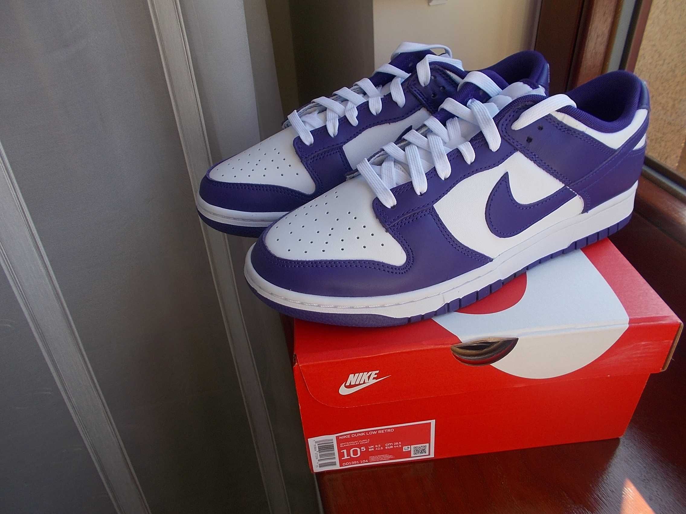 (r. 44,5) Nike Dunk Low Championship Court Purple DD1391,-104