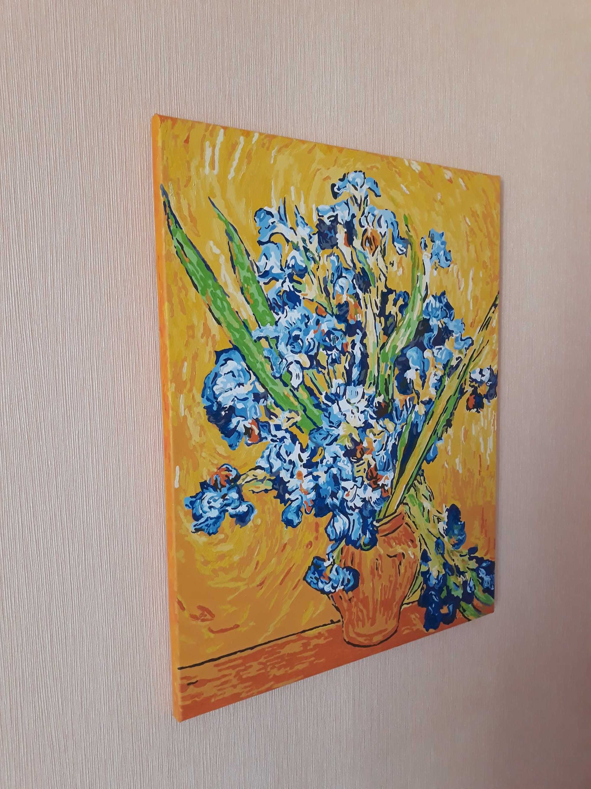 Картина Ван Гог Ирисы в вазе Van Gogh