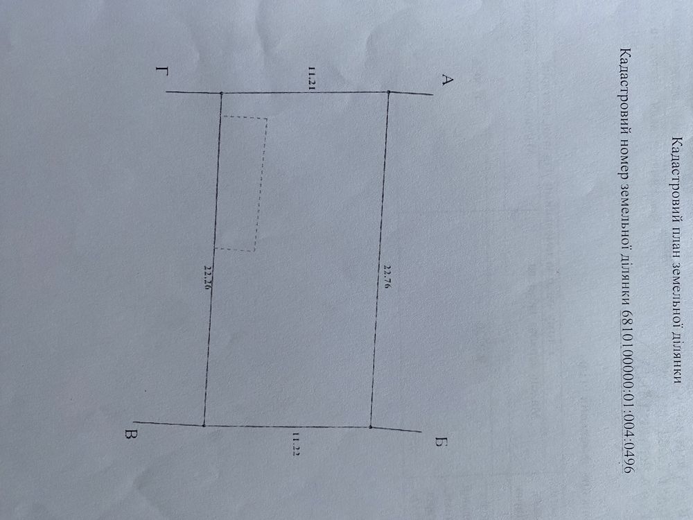 Земельна ділянка 2,5 сот. ЦЕНТР