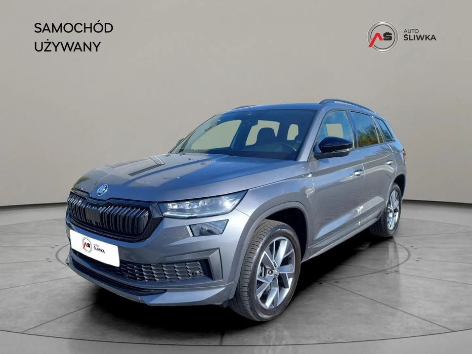 Skoda Kodiaq 2.0 TSI 4x4 Sportline DSG HAK Krajowy z Gwarancją Fabryczną FV23%
