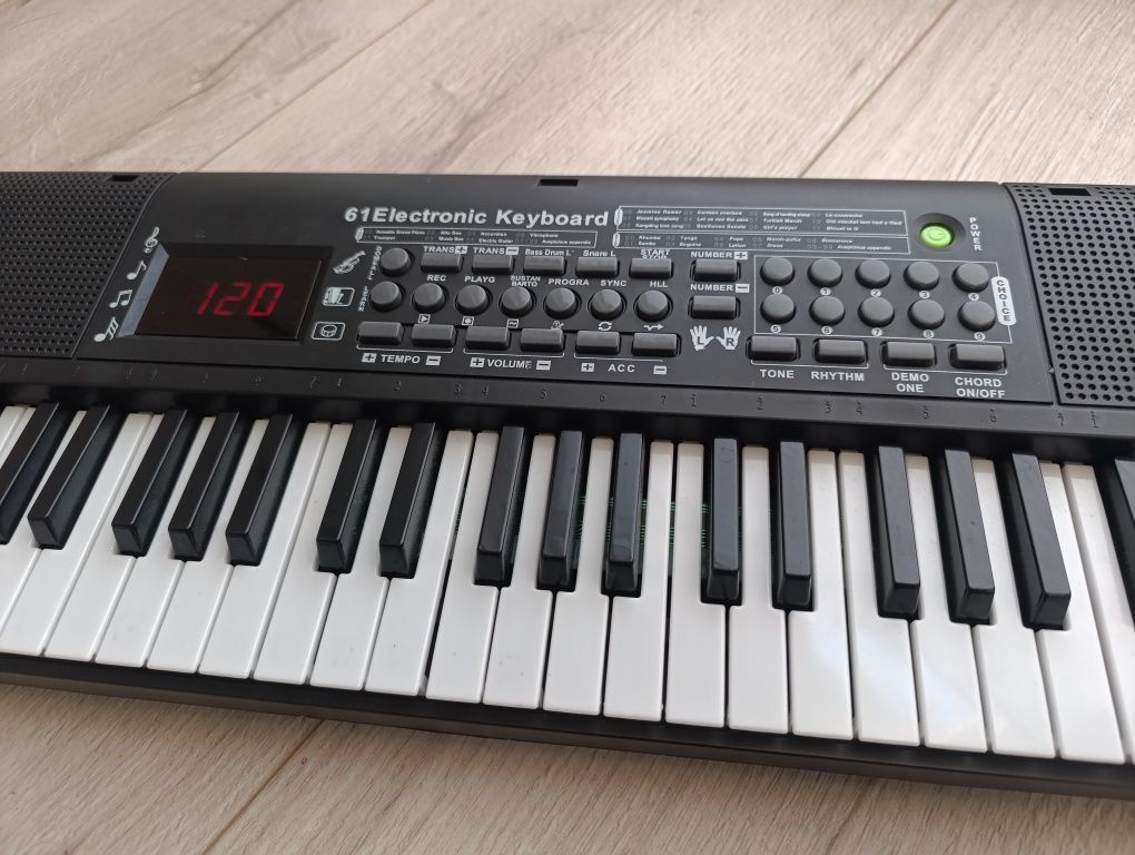 Keyboard electronica organki pianinko