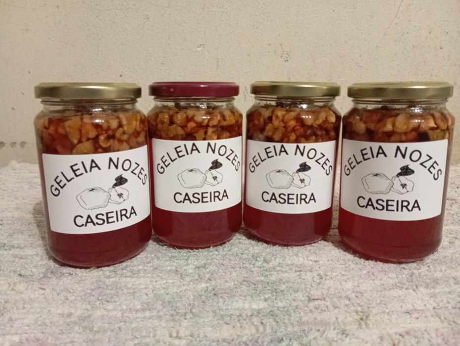 Geleias, Marmeladas, Mel, Mel com Nozes, Piri-piri e Polpa de Tomate