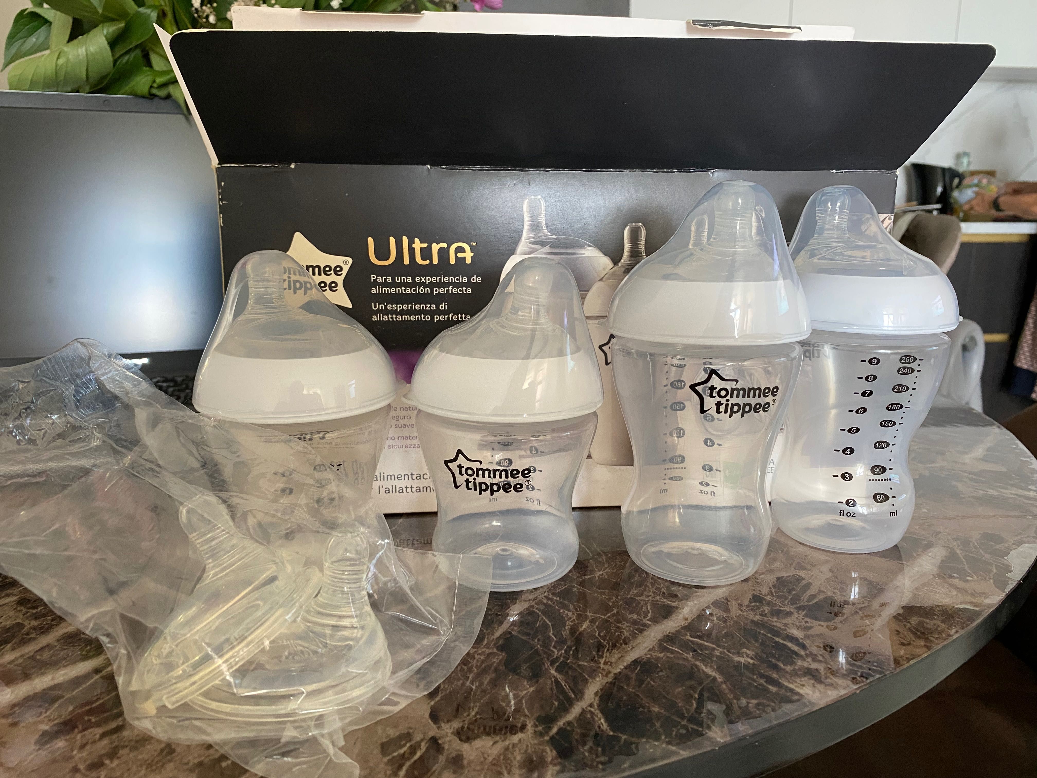 Пляшечки Tommee tippee Ultra набір 4 шт