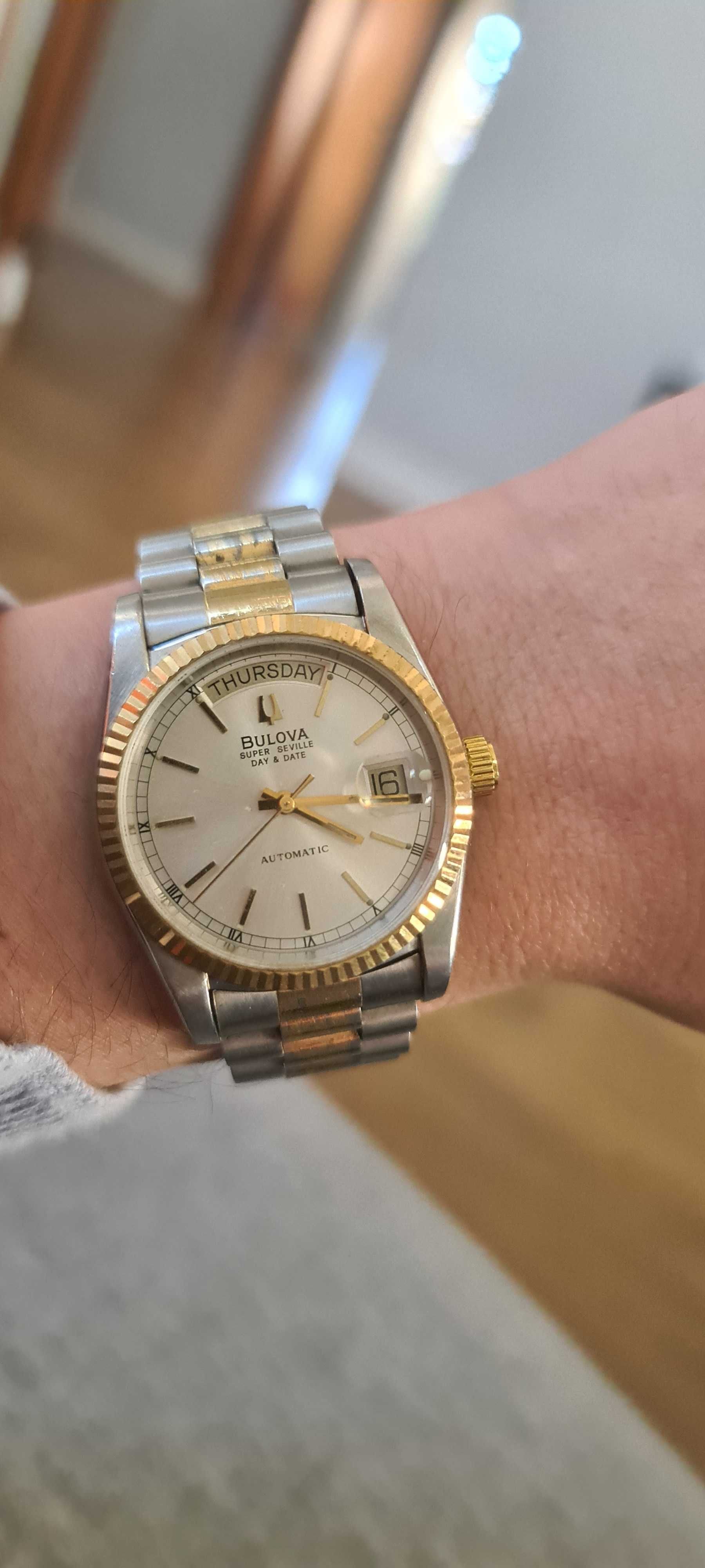 Bulova super seville daydate